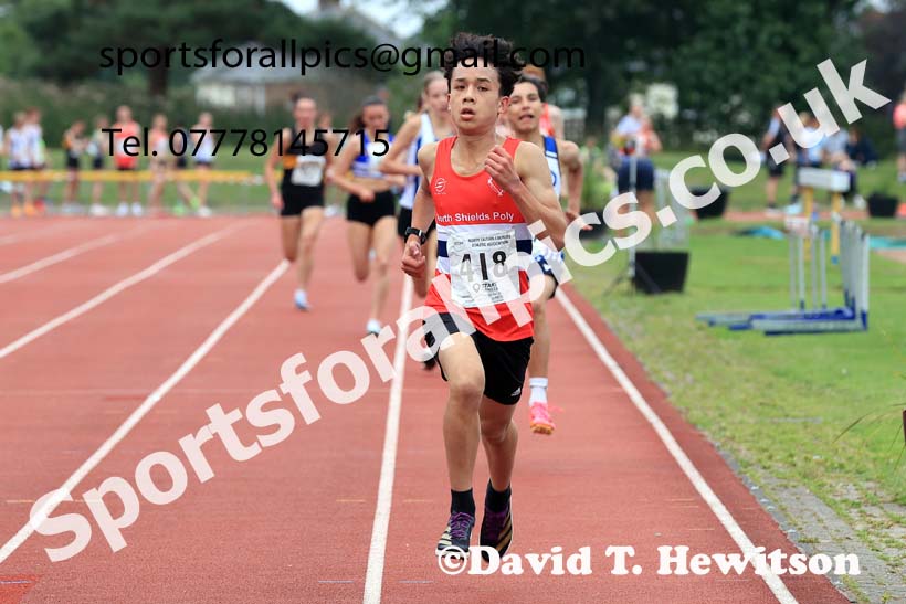 1500 metres, 2025 NEGP No 5 Monkton, Wednesday, July 23rd. Photo: David T. Hewitson/Sports for All Pics